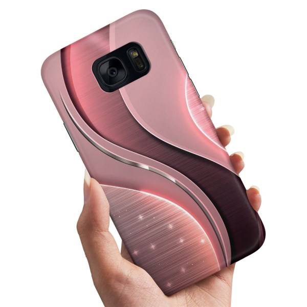 Samsung Galaxy S7 Edge - Cover/Mobilcover Abstract