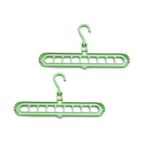Hängare / Klädhängare - Organizer - 2 st Green