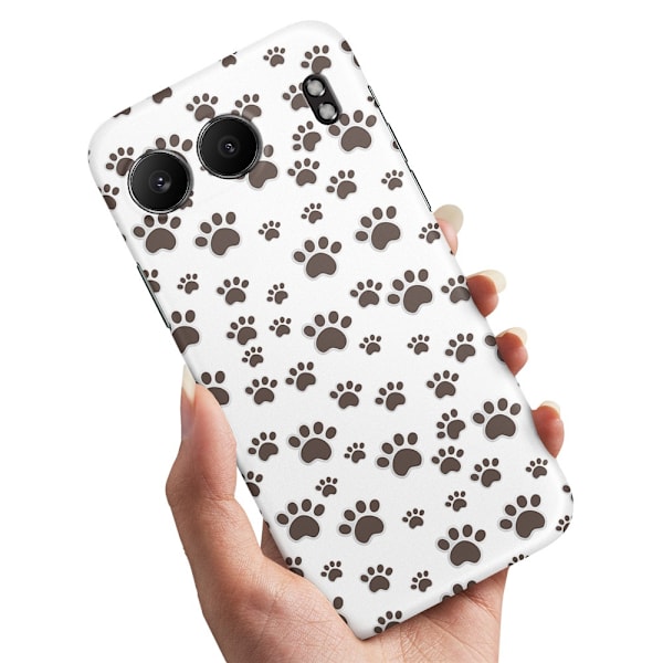 OnePlus Nord 4 - Skal/Mobilskal Paw Pattern