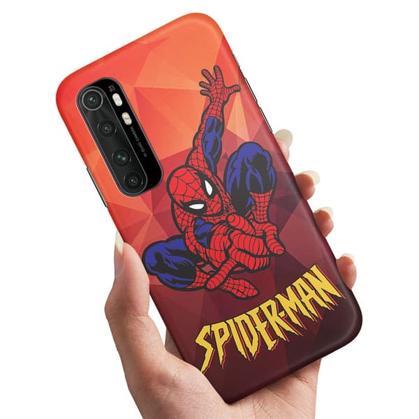 Cover / Mobilcover til Xiaomi Mi Note 10 Lite - Spider-Man