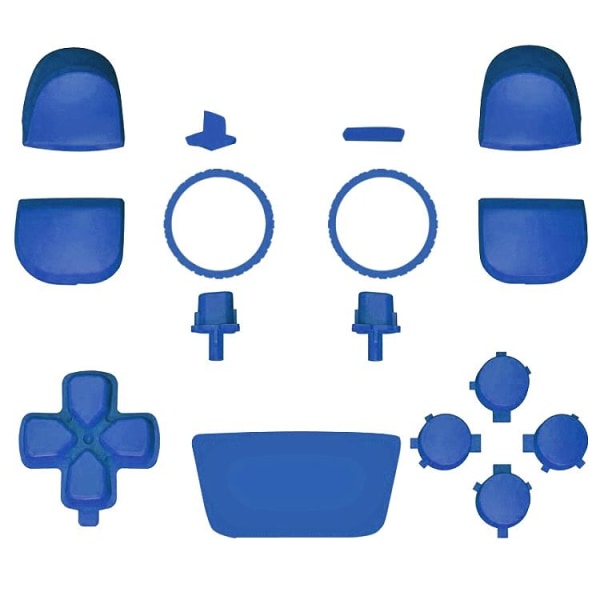 Knappar för PS5 Handkontroll / Kontroller - Ersättningsknappar Blå