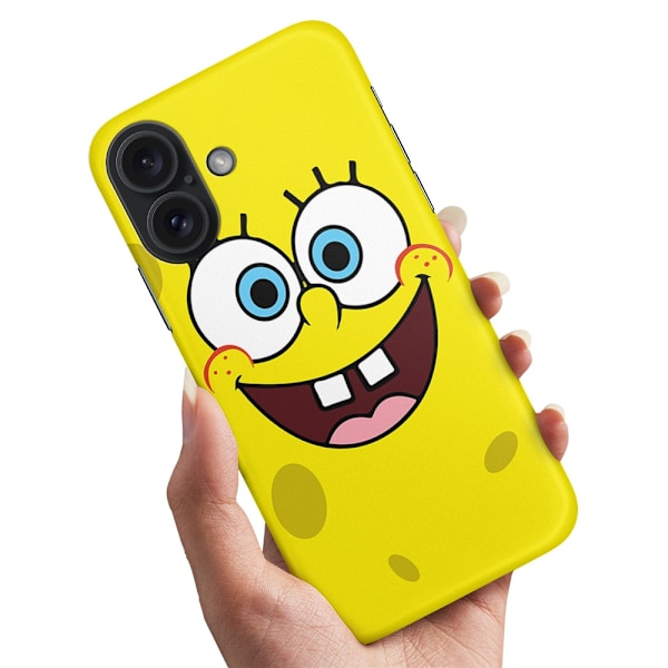 iPhone 16 Plus - Skal/Mobilskal Svampbob