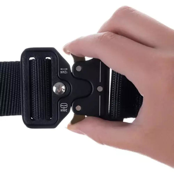 Taktisk Belte / Militærbelte - 38mm Black one size
