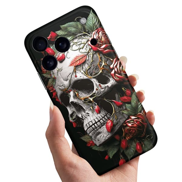 Deksel / Mobildeksel til iPhone 17 Pro - Skull Roses