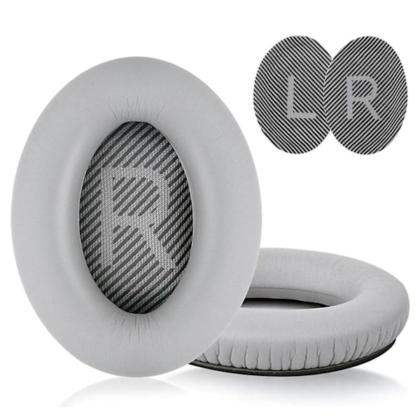 Øreputer for Bose QuietComfort - QC35/QC25/QC15/AE2 Hodetelefoner Grå