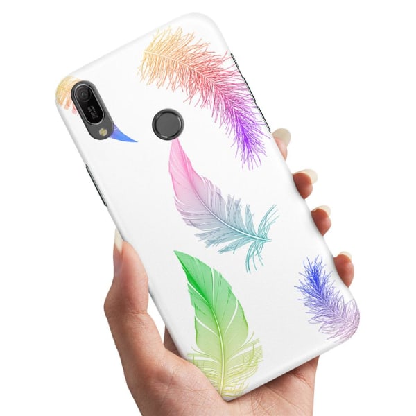 Huawei P20 Lite - Cover/Mobilcover Fjer