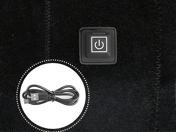Axelstöd USB - Värmande skydd 3 lägen