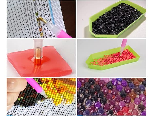 Diamantbroderi renjuluppsättning 5d