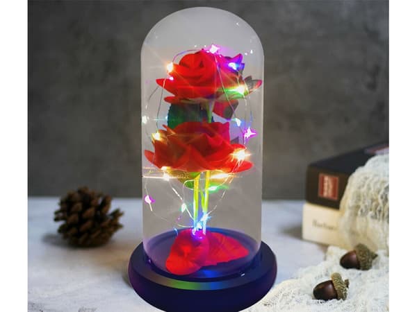 Ros i Glaskupa - LED RGB