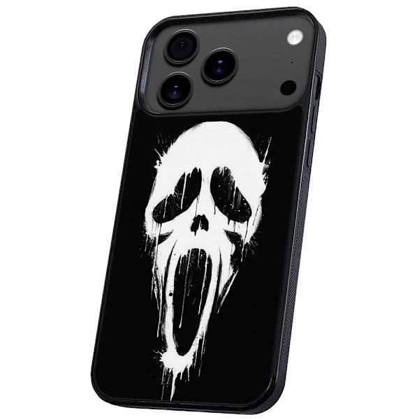 iPhone 17 Pro - Deksel/Mobildeksel Scream Ghostface