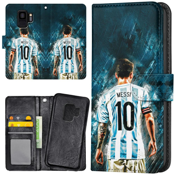 Samsung Galaxy S9 - Lommebok Deksel Messi