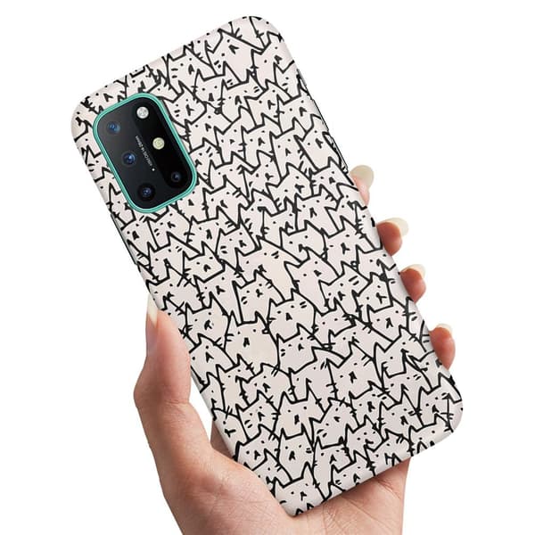 Deksel / Mobildeksel til OnePlus 8T - Kattgruppe