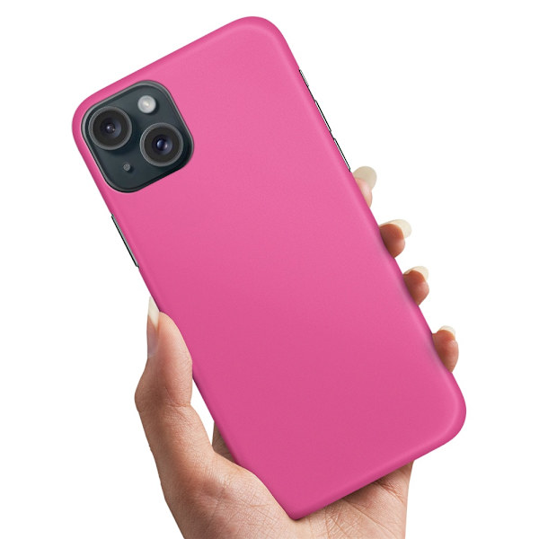 Deksel / Mobildeksel til iPhone 15 - Rosa