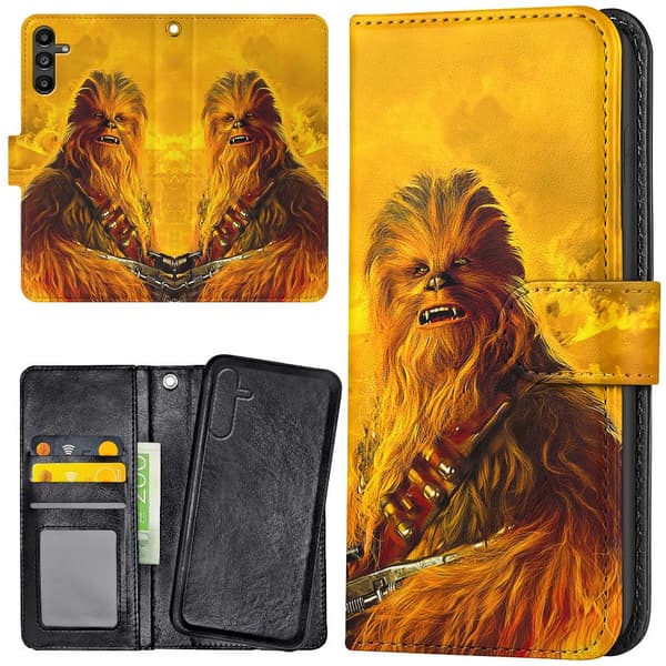 Samsung Galaxy A37 5G - Plånboksfodral/Skal Chewbacca Star Wars