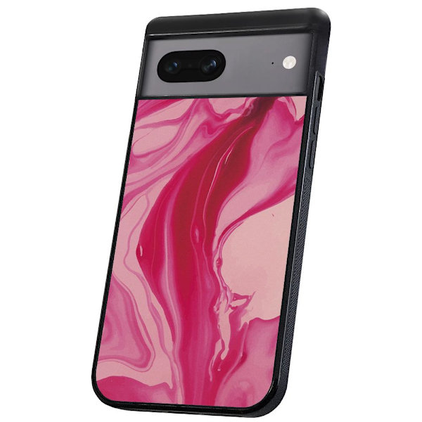 Google Pixel 7 - Deksel/Mobildeksel Marmor