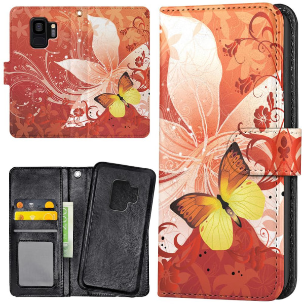 Huawei Honor 7 - Kännykkäkotelo Butterfly & Flower