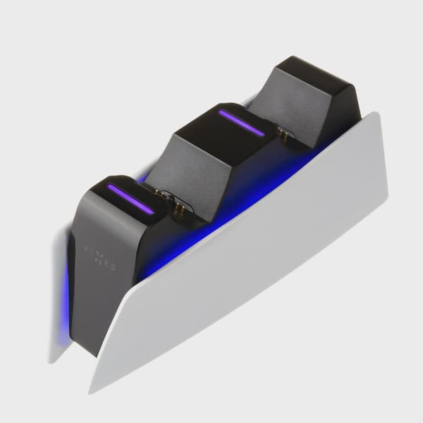 FIXED Laddstation för 2x PS5 DualSense-kontroller