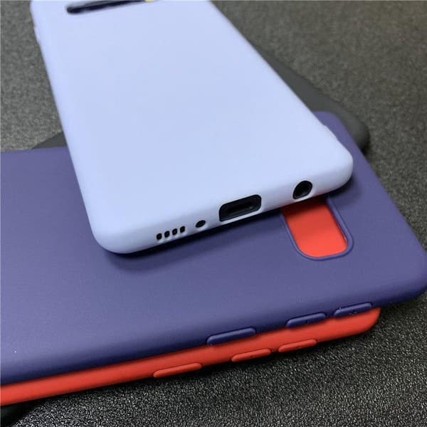 Samsung Galaxy A12 - Deksel/Mobildeksel - Lett & Tynt Light pink