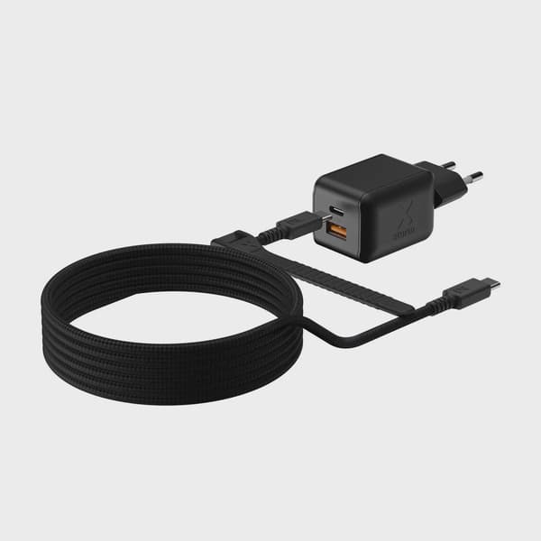 Xtorm 70W GaN3 NextGen Hemladdare USB-C/C/A GRS Svart