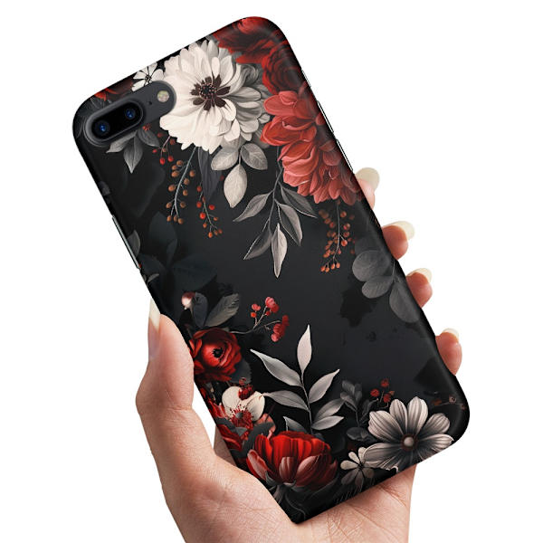 Deksel / Mobildeksel til iPhone 7 / 8 Plus - Flowers