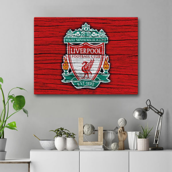 Canvastavla / Tavla - Liverpool - 40x30 cm - Canvas multifärg