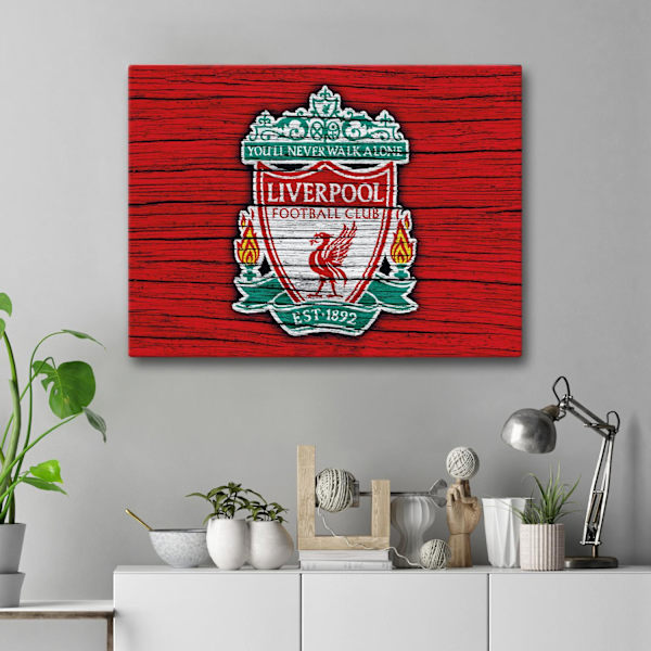 Lerretsbilde / Bilde - Liverpool - 40x30 cm - Lerret Multicolor