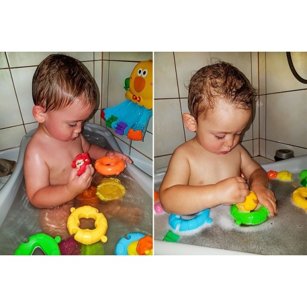 Kelluvat kylpylelut lapsille – kylpyleikki