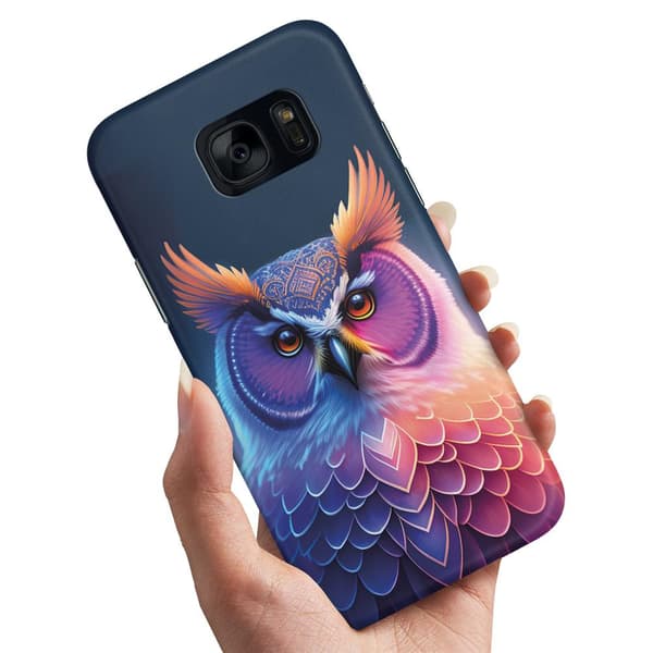 Kuoret / Suojakuoret Samsung Galaxy S7 Edge - Pöllö