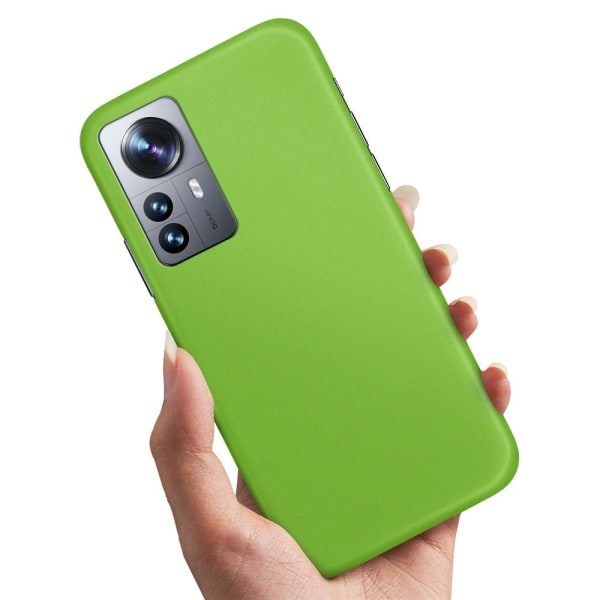 Xiaomi 12 Pro - Kuoret/Suojakuori Limenvihreä Lime green