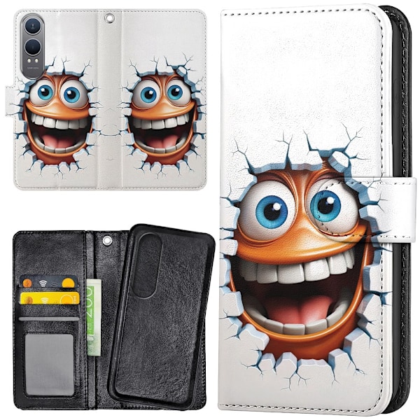 OnePlus Nord CE4 Lite 5G - Lompakkokotelo/Kuoret Emoji