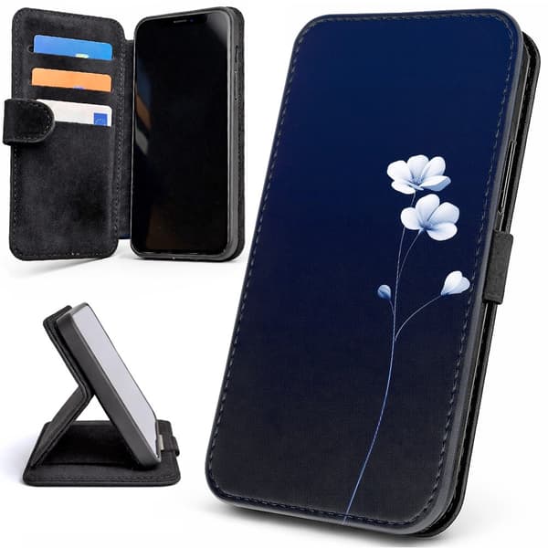 Lommebok Deksel / Mobildeksel til iPhone 17 Pro - Flower
