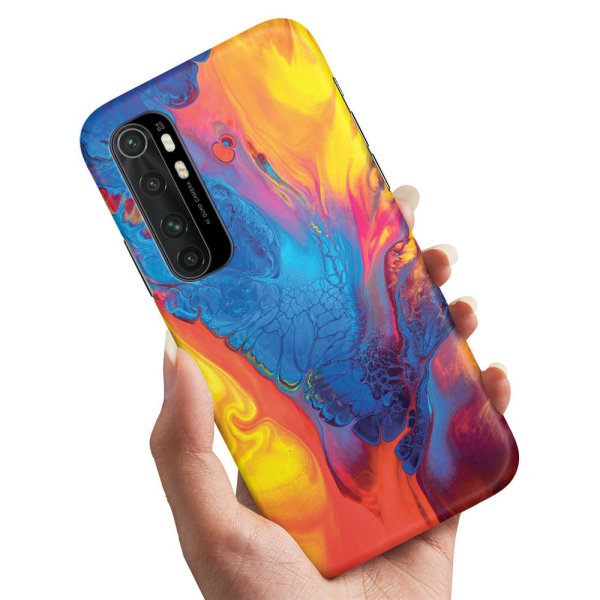 Xiaomi Mi Note 10 Lite - Deksel/Mobildeksel Marmor Multicolor