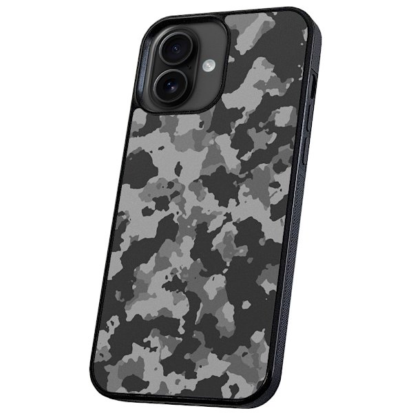 iPhone 16 - Skal/Mobilskal Kamouflage