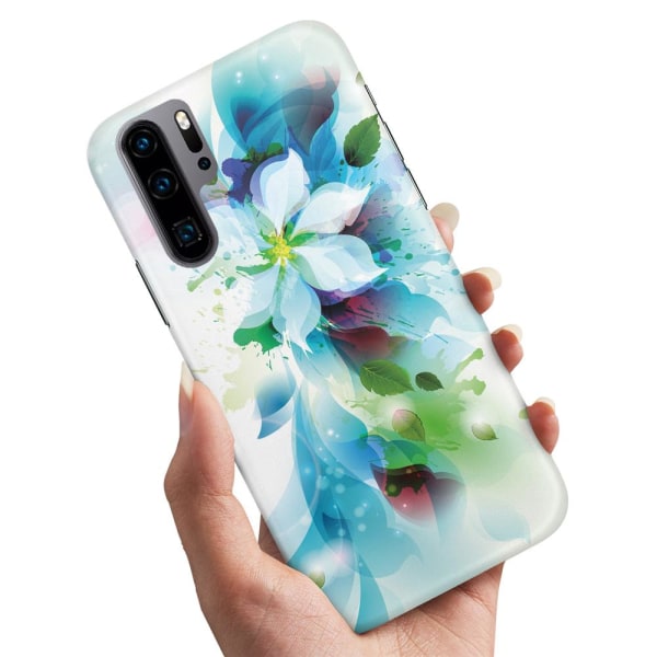 Huawei P30 Pro - Cover/Mobilcover Blomst