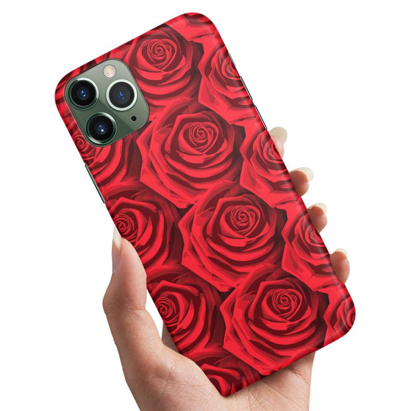 iPhone 12 Mini - Cover / Mobilcover Red Roses