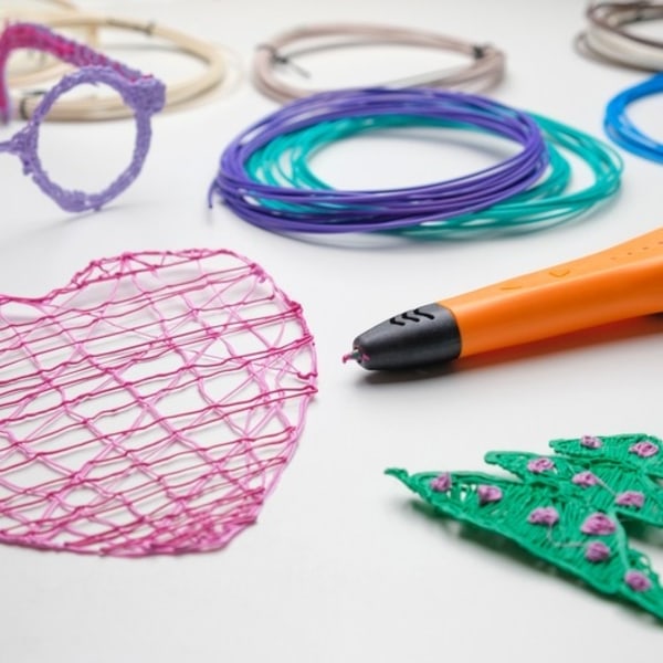 30-Pak - Filament PLA til 3D-pen - 1,75 mm x 10 m Multicolor