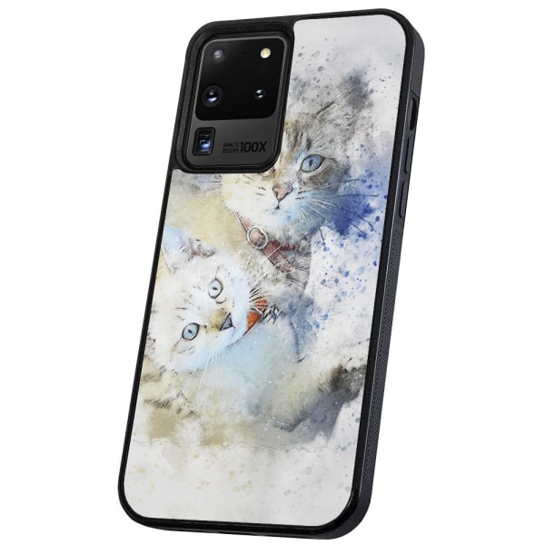 Samsung Galaxy S20 Ultra - Deksel/Mobildeksel Katter