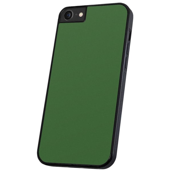 iPhone 6/7/8/SE - Cover/Mobilcover Grøn Dark green