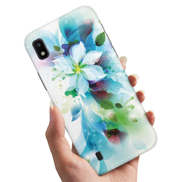 Samsung Galaxy A10 - Skal/Mobilskal Blomma