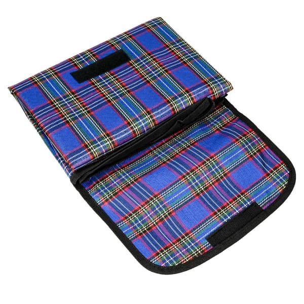 Picknickfilt 150 x 130 cm kompakt blå