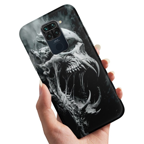 Xiaomi Redmi Note 9 - Skal/Mobilskal Skull