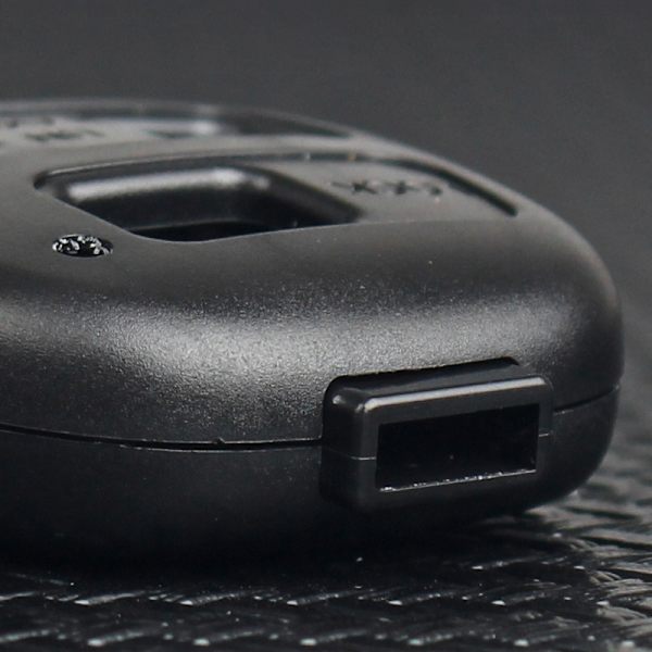 Nøkkelskall / Alarmfob til Toyota - 2 eller 3 knapper Black Endast gummiknapp (2)