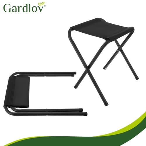 Hopfällbart Bord med Stolar - Campingbord