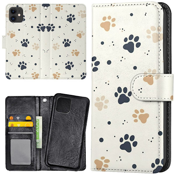 iPhone 11 - Lommebok Deksel Paws