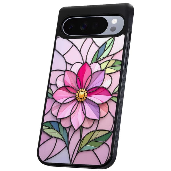 Google Pixel 10 Pro XL - Deksel/Mobildeksel Glass Flower
