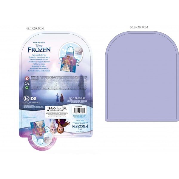 Disney Frozen barnförkläde i 2-delarsset