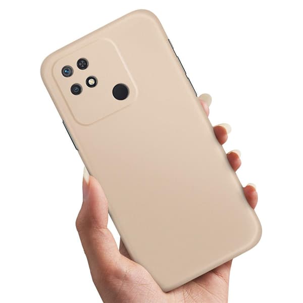 Deksel / Mobildeksel til Xiaomi Redmi 10C - Beige