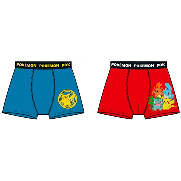 Pokemon Kalsonger för Barn - 2-Pack 9 år
