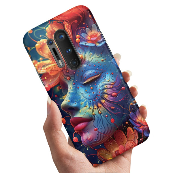 OnePlus 8 Pro - Cover/Mobilcover Psychedelic