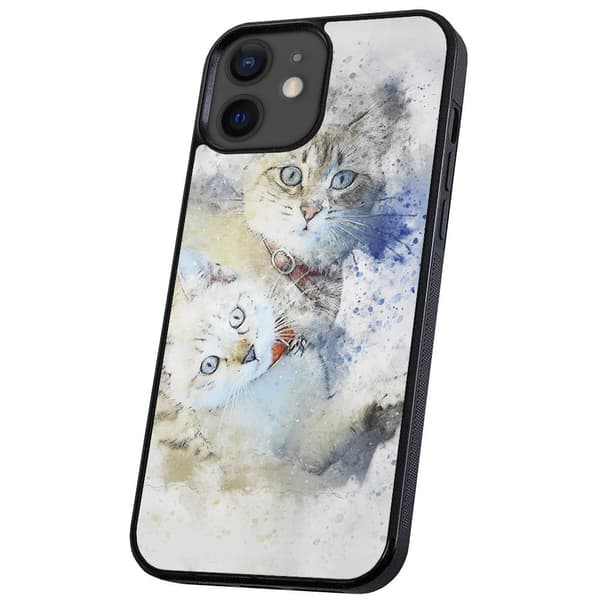 iPhone 12 Mini - Skal/Mobilskal Katter